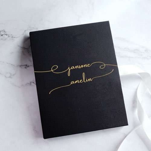 Wedding Invitation Card With Hard Cover UV Printing Transparent Acrylic Invitation Card 